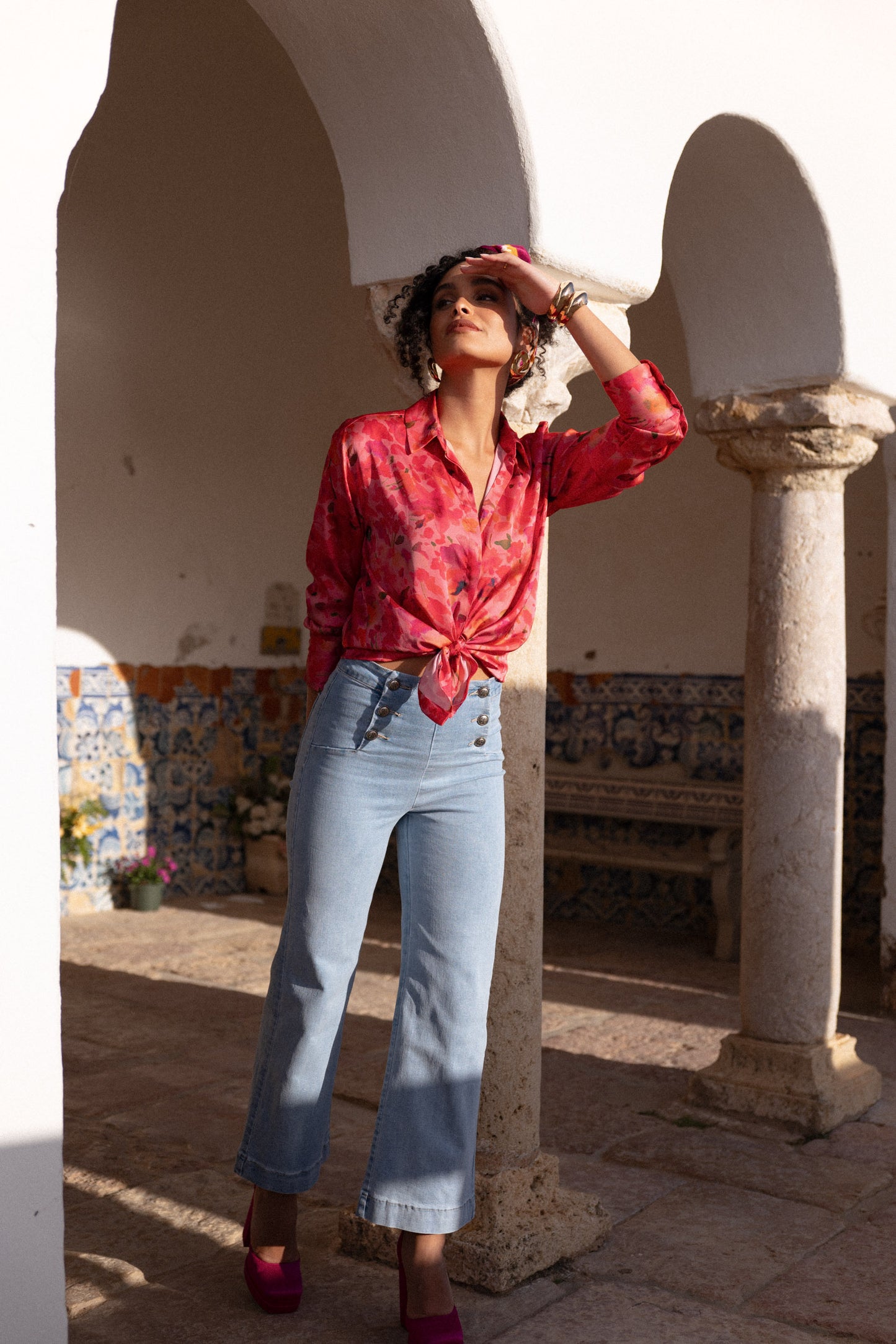 Calça Victorine Ganga Clara