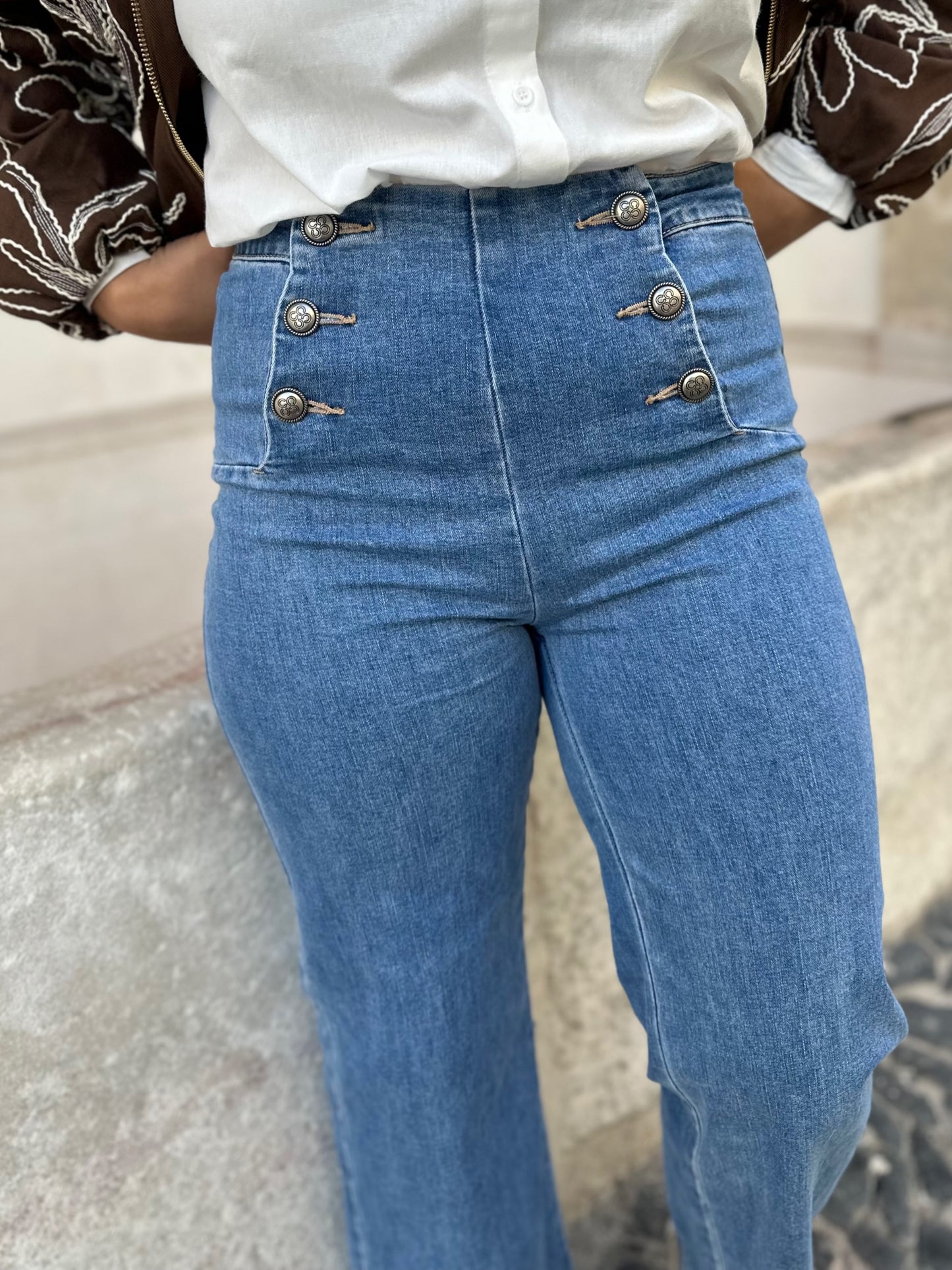 Calças Victorine Ganga Média