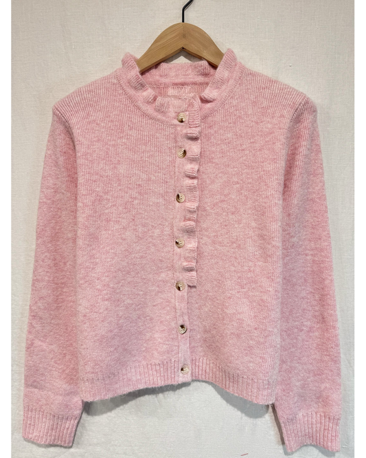 CARDIGÃ MALHA FOLHO