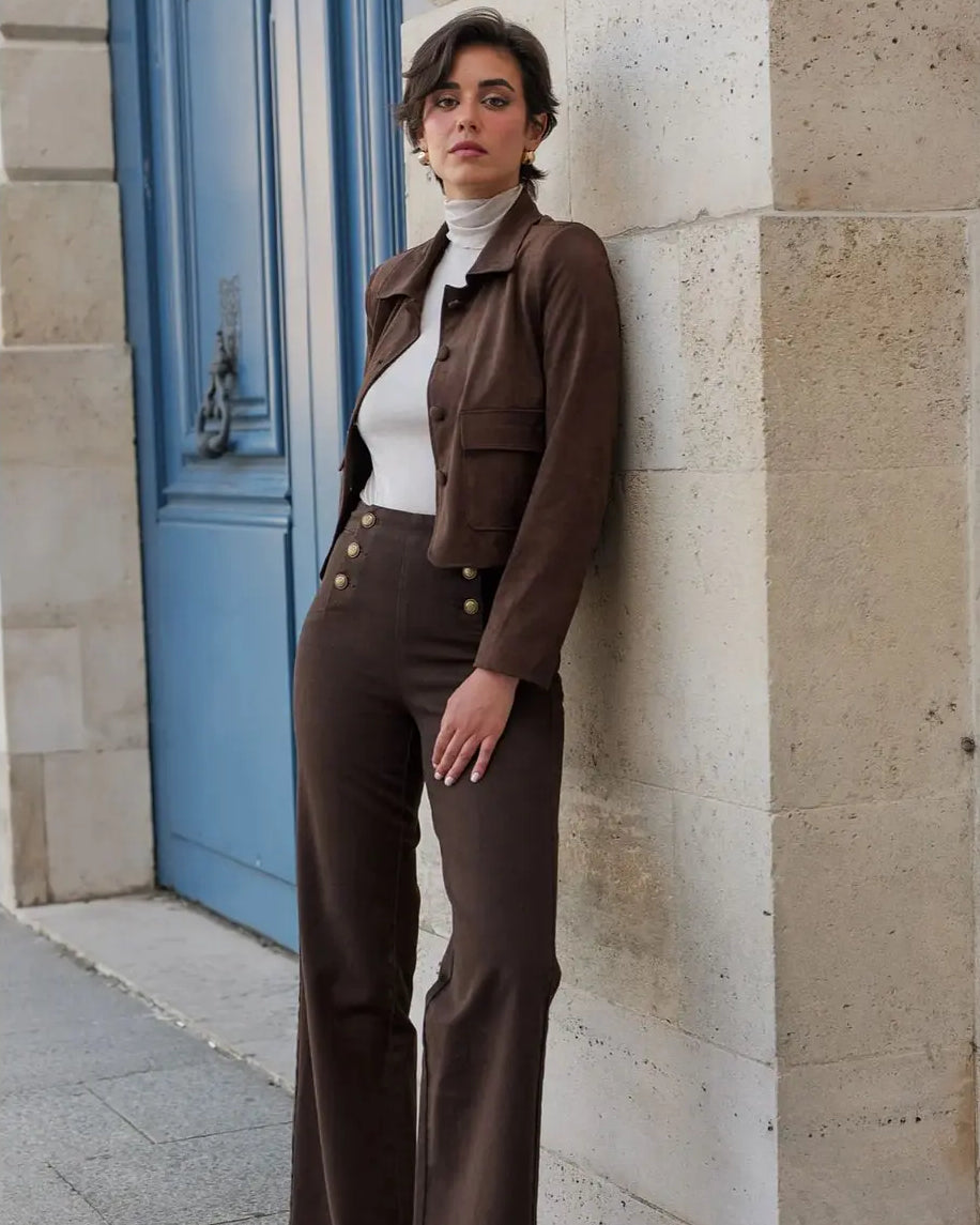 Calça Victorine Chocolate