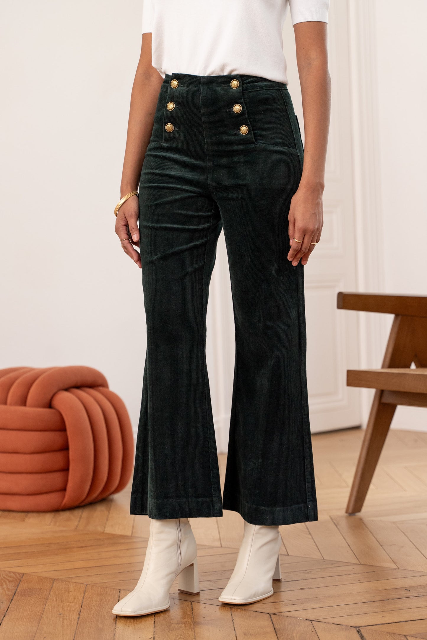 Calça Victorine Bombazine Verde