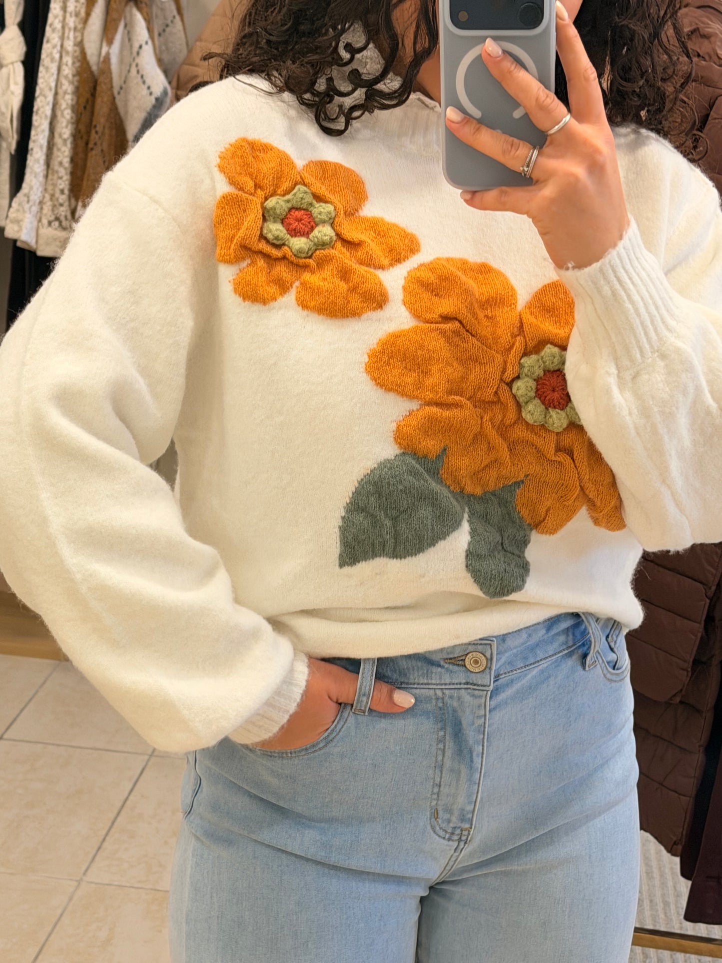 Camisola de Malha Margarida