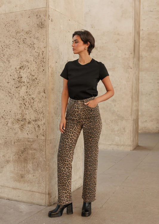 Calça Leopard