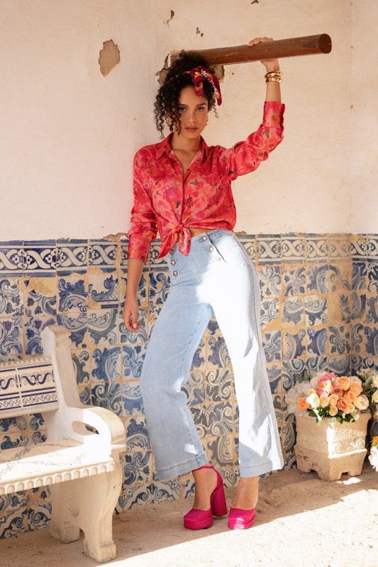 Calça Victorine Ganga Clara